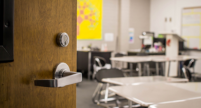 Nebraskan High School Installs Security Doors